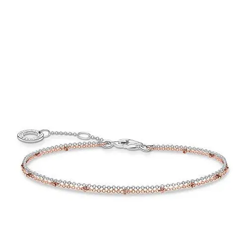 Produktbild: Thomas Sabo Armband doppel roségold vergoldetes Silber A1997-415-40-L19V