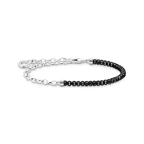 Produktbild: Thomas Sabo Armband mit schwarzen Perlen 925 Sterling Silber A2100-130-11-L17