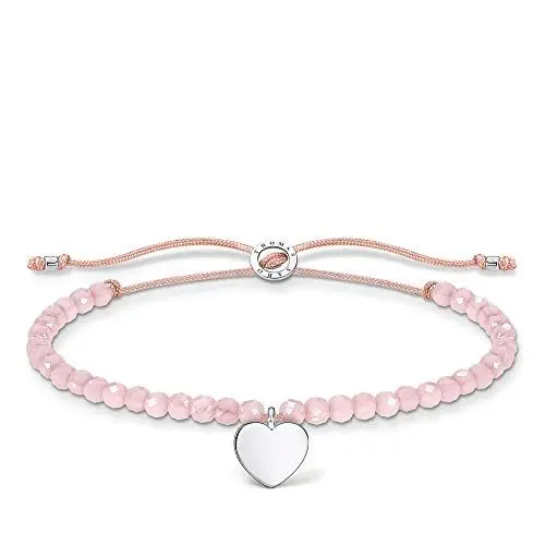 Produktbild: Thomas Sabo Armband rosa Perlen mit Herz 925 Sterling Silber A1985-813-9-L20V