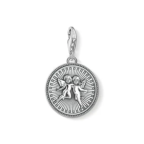 Produktbild: Thomas Sabo Charm-Anhänger Coin mit Engel Silber 1734-637-21