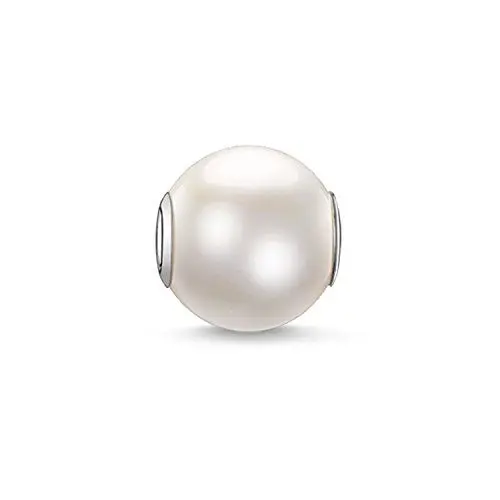 Produktbild: Thomas Sabo Damen-Bead Karma Beads 925 Sterling Silber Süßwasserzuchtperle weiß K0083-082-14