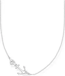 Produktbild: Thomas Sabo Damen-Kette 925er Silber Zirkonia One Size 87848671