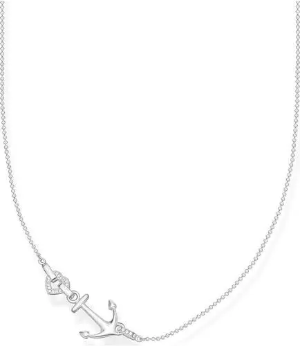 Produktbild: Thomas Sabo Damen-Kette 925er Silber Zirkonia One Size 87848671