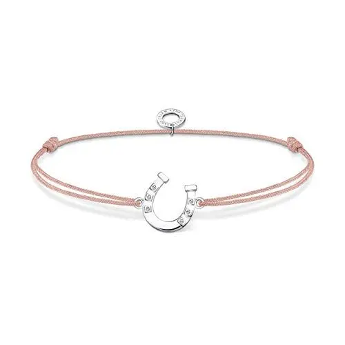 Produktbild: Thomas Sabo Damen Armband Little Secret Hufeisen weiße Steine 925 Sterlingsilber LS124-173-19-L20V