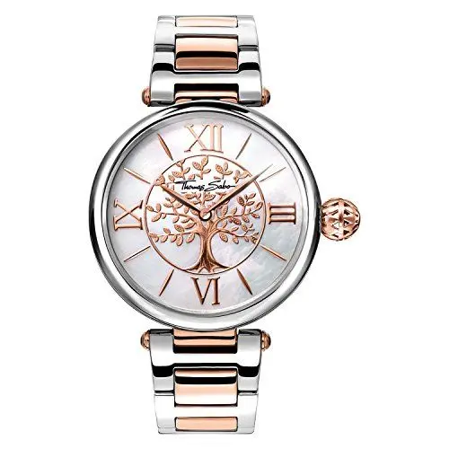 Produktbild: Thomas Sabo Damen Armbanduhr Karma Analog Mechanik Edelstahl WA0315-272-213-38 MM