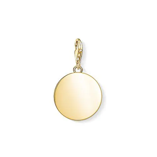 Produktbild: Thomas Sabo Damen Charm-Anhänger Coin Charm Club 925 Sterling Silber