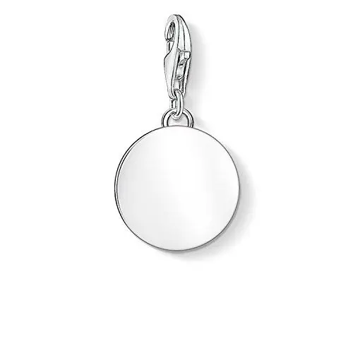 Produktbild: Thomas Sabo Damen Charm-Anhänger Coin Charm Club 925 Sterling Silber 1428-001-21