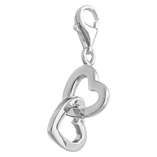 Produktbild: Thomas Sabo Damen Charm-Anhänger Herzen Charm Club 925 Sterling Silber 0773-001-12