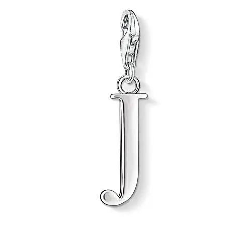 Produktbild: Thomas Sabo Damen Charm-Anhänger J Buchstabe Charm Club 925 Sterling Silber 0184-001-12