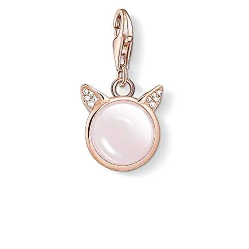 Produktbild: Thomas Sabo Damen Charm-Anhänger Katze Kugel Charm Club 925 Sterling Silber 1842-417-9