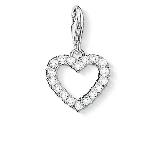 Produktbild: Thomas Sabo Damen Charm-Anhänger Romantisches Herz Charm Club 925 Sterling Silber 1482-051-14