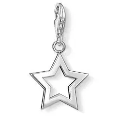 Produktbild: Thomas Sabo Damen Charm-Anhänger Stern Charm Club 925 Sterling Silber 0857-001-12