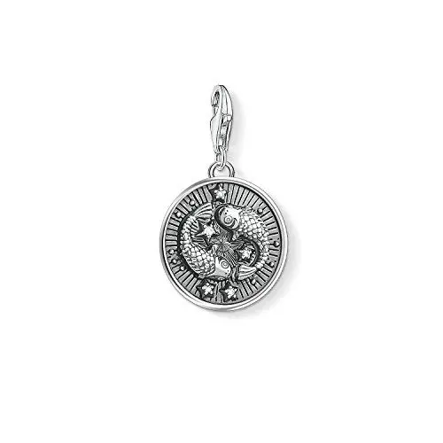 Produktbild: Thomas Sabo Damen Charm-Anhänger Sternzeichen Fische Charm Club 925 Sterling Silber 1639-643-21