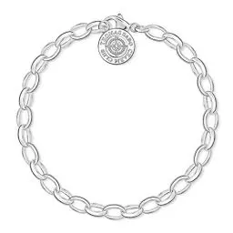 Produktbild: Thomas Sabo Charm-Armband Diamant 925 Sterling Silber DCX0001-725-14-L