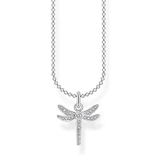 Produktbild: Thomas Sabo Damen Halskette Libelle silber 925 Sterlingsilber, 38-45 cm Länge
