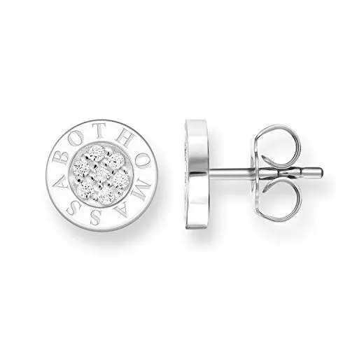 Produktbild: Thomas Sabo Ohrstecker Classic Pavé Weiß 925 Sterling Silber H1547-051-14