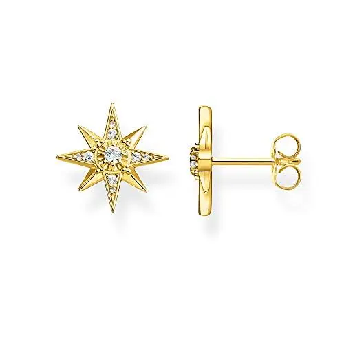Produktbild: Thomas Sabo Ohrstecker Stern gold vergoldetes Silber H2081-414-14