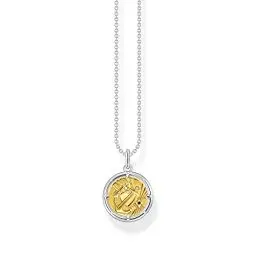 Produktbild: Thomas Sabo Sabo Kette Glaube Liebe Hoffnung aus 925er Sterlingsilber 750er Gelbgold-Vergoldung, Länge: 40cm - 45cm, KE2136-849-7-L45V