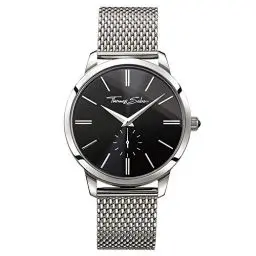Produktbild: Thomas Sabo Unisex Armbanduhr schwarz Analog Quarz Edelstahl WA0152-201-203-42 mm