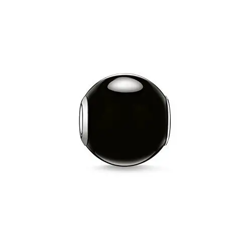 Produktbild: Thomas Sabo Unisex Bead Obsidian schwarz Karma Beads 925 Sterling Silber K0002-023-11