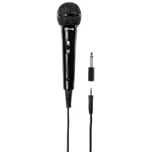 Produktbild: Thomson Dynamisches Mikrofon M135D (Nierencharakteristik, 3,5 mm Klinkenstecker, Kabellänge 3 m) schwarz