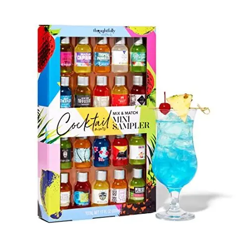 Produktbild: Thoughtfully Cocktail-Mix Set - Geschenk-Set Mit 20 Verschiedenen Aromen Zum Mischen Für Cocktails