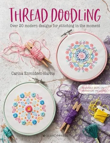 Produktbild: Thread Doodling: Over 20 Modern Designs for Stitching in the Moment