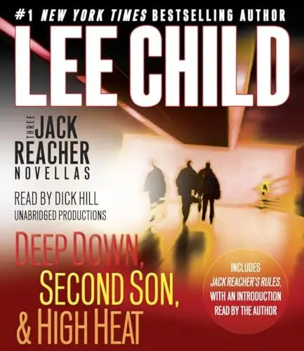 Produktbild: Three Jack Reacher Novellas (with bonus Jack Reacher's Rules): Deep Down, Second Son, High Heat, and Jack Reacher's Rules