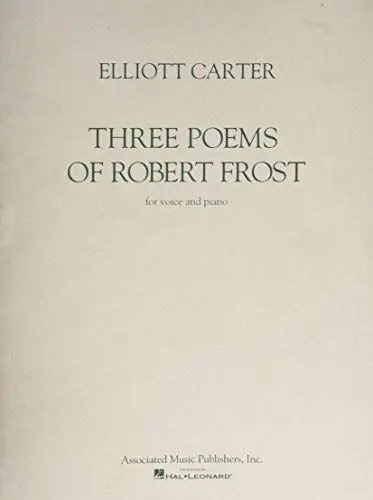 Produktbild: Three Poems of Robert Frost: Voice and Piano