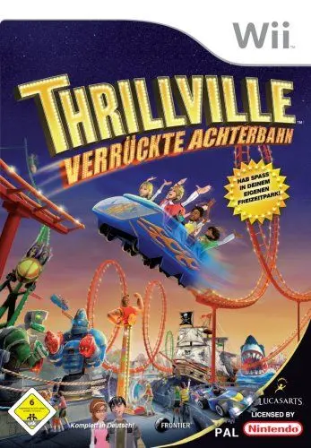 Produktbild: Thrillville - Verrückte Achterbahn