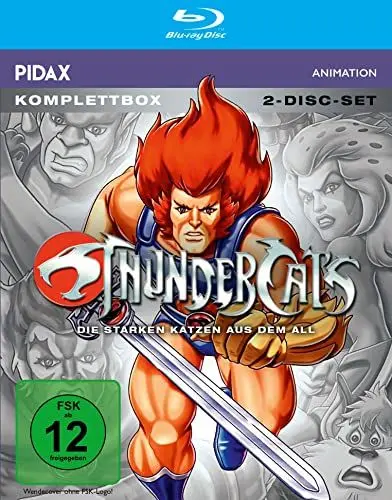 Produktbild: ThunderCats - Die starken Katzen aus dem All - Komplettbox (Blu-ray) / Die komplette Sci-Fi-Serie in HD (Pidax Animation)