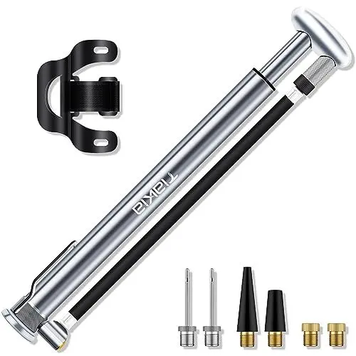 Produktbild: Tiakia Fahrradpumpe, Tragbare Luftpumpe Fahrrad Standpumpe Mini, 210 PSI Hoher Druck Handpumpe kleine & leichte kompakt für Presta und Schrader und Dunlop Ventil, Für Mountainbikes, Rennrad, BMX