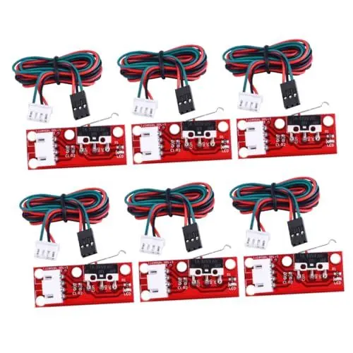 Produktbild: TIDTALEO Endstop Für 3d Drucker 6 Stück Mechanische Endstops Mit Kabeln Ramps 1.4 Kompatibel