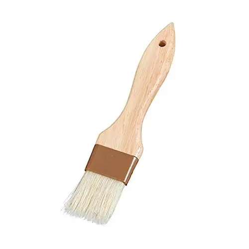 Produktbild: TIDTALEO Marinierpinsel 1Stk kitchen tools küchenwerkzeug Teigbürste aus Holz beste Backpinsel Bastelpinsel grillfleischbürste Lebensmittelqualität Ölpinsel Wollbürste Grillbürste