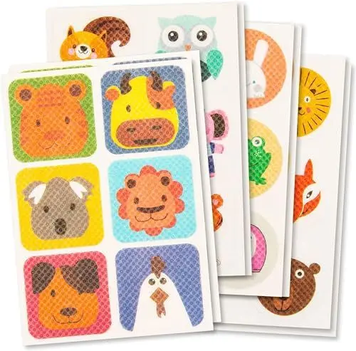 Produktbild: Tier Kinder Aufkleber Stickers,Aufkleber, Aufkleber für Kinder und Erwachsene, für Outdoor -Aktivitäten Kinder, 60 Stücke