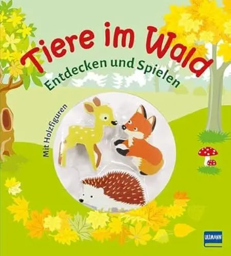 Produktbild: Tiere im Wald (mit 3 Holzfiguren): Entdecken und Spielen mit drei Holzfiguren