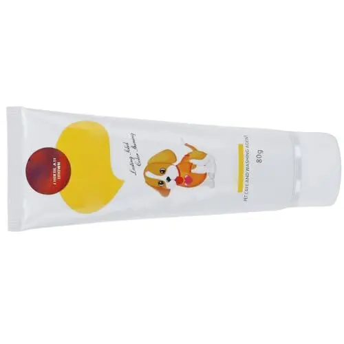 Produktbild: Tierhaarfarbe Gel-Farbstoff, Haustier-Tierhaarfarbstoff-Gel, Semipermanente Temporäre Tierfellfärbung, Haustierzubehör, Ungiftig (80 ml)