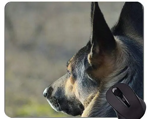 Produktbild: Tierlaub-Schäferhund-Herbst druckte Mausunterlage, Hundemausunterlagen