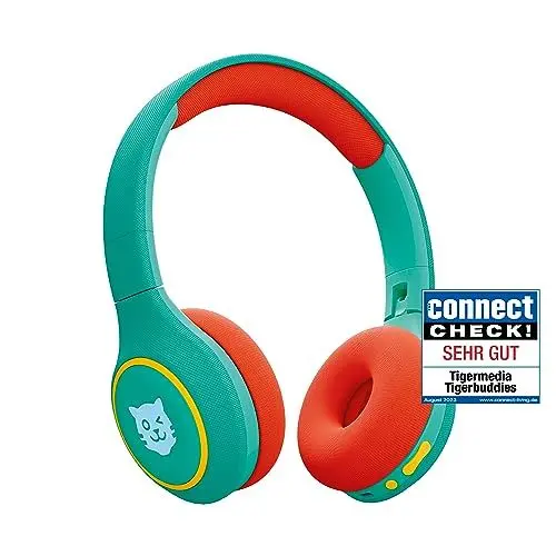 Produktbild: tigerbuddies Bluetooth Kinderkopfhörer | grün