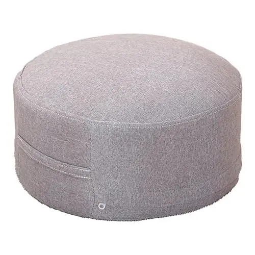 Produktbild: TIKATARER Meditationskissen, Bodenkissen für Erwachsene, Bodenkissen, 20 cm Dick, Baumwollstoff, Weiches Bodenkissen, Premium-rundes Bodenkissen für den Außenbereich, Sitz-Yoga-Kissen Zum