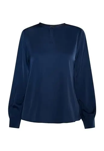 Produktbild: TILDEN Damen Langarmbluse 31229072-TI01, Marine, S