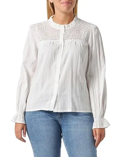 Produktbild: TILDEN Women's Langarmbluse, Wollweiss, M