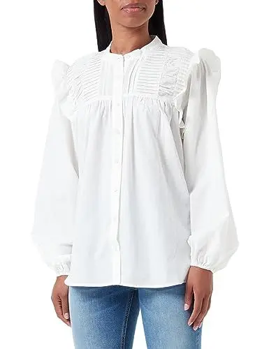 Produktbild: TILDEN Women's Langarmbluse, Wollweiss, Small