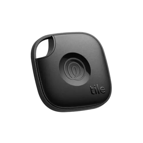 Produktbild: Tile by Life360 Mate (2024) – Bluetooth-Tracker, Schlüssel- und Gegenstandsfinder für Schlüssel, Taschen und mehr. Handy-Finder. iOS- & Android-kompatibel. Handy-Finder. 1er-Pack (Schwarz)