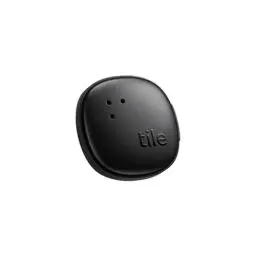 Produktbild: Tile by Life360 Sticker (2024) - Kleiner Bluetooth-Tracker, Fernbedienungsfinder und Gegenstandsfinder für Fahrräder, Brillen und mehr. iOS- & Android-kompatibel. Handy-Finder. 1er-Pack (Schwarz)