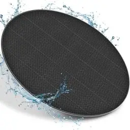 Produktbild: tillvex® Whirlpool Unterlage rund 240cm | Bodenmatte Poolunterlage Matte für Outdoor Whirlpools | Thermo Bodenschutzmatte Pool Untergrund | Bodenschutz Bodenplatte schützt & isoliert (Schwarz)