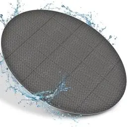 Produktbild: tillvex® Whirlpool Unterlage rund 240cm | Bodenmatte Poolunterlage Matte für Outdoor Whirlpools | Thermo Bodenschutzmatte Pool Untergrund | Bodenschutz Bodenplatte schützt & isoliert (Grau)