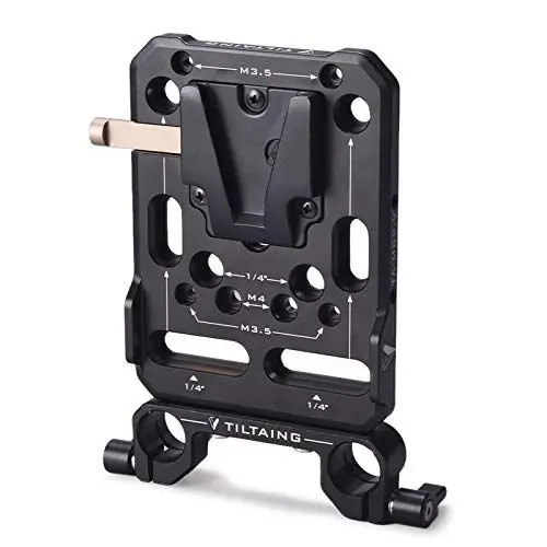 Produktbild: Tilta Mini V-Mount Battery Plate Kit I Adapterwerkzeuge V Mount Tools Schwarz TA-MBP-K1-V