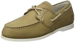 Produktbild: Timberland Herren Cedar Bay 2 Eye Boat Shoe, Medium Beige Nubuck, 40 EU Weit