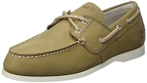 Produktbild: Timberland Herren Cedar Bay 2 Eye Boat Shoe, Medium Beige Nubuck, 40 EU Weit